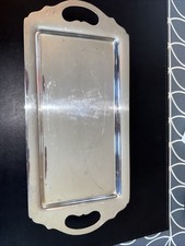 Silver Plates Tray With Legs