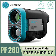 Mileseey 656Yards Laser Golf Range Finder with Slope on/off Vibration Magnetic 