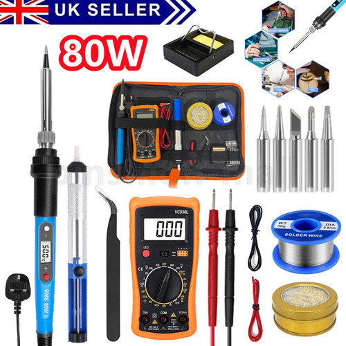 Soldering iron kit 80w - iron,