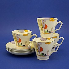 Four Vintage Tams Ware Art