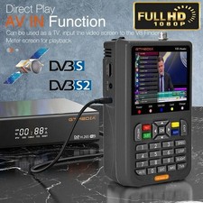 GTMedia V8 Finder2 3.5" LCD Satellite Finder Signal Meter Built-in Battery 1080P