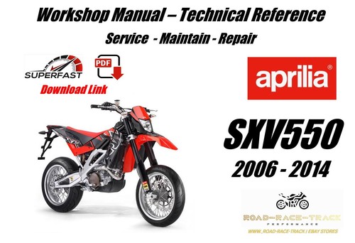 Aprilia sxv550 sxv 550 service - aprilia,