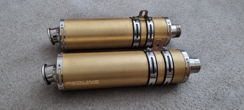 51mm gold redline silencer - gold,