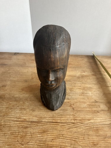 Vintage hand carved african - vintage,