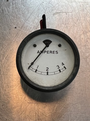 Vintage analog ammeter 4a - analog, 0–4a