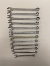 Snap On Tools Vintage Spanner Set 8-19mm Old Logo 12pc Set OEXM