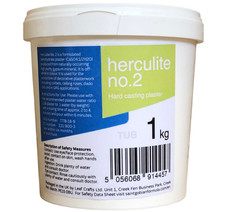 1kg Tub Formula Herculite No 2 - Superior Stonecast Plaster of Paris