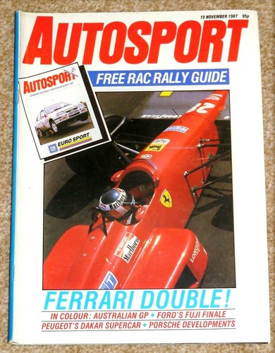Autosport nov 1987 - autosport, 19