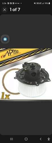 Blower heater motor w - a/c,