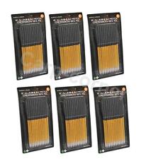 72 x 6.5" Pistol Crossbow Bolts Aluminium Xbow Hunting Arrows With Steel Tips