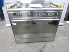 Smeg Range Cooker Stainless Steel SUK91MFX9 90cm Dual Fuel Graded (CH-2968)