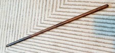 WW1 Army Officers leather clad swagger stick - 24 ins long - Lovely condition
