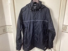 Peter Storm Mens Stormtech Black Packable Waterproof Windproof  Breathable Jkt L