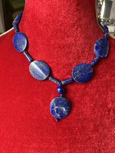 Vintage lapis lazuli - lapis, flat