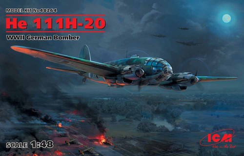 Icm 48264 heinkel 111h - 48264, he-111h-20