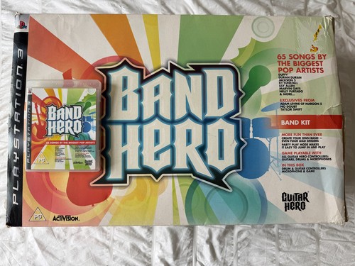 Band hero ps3 complete - ps3, kit