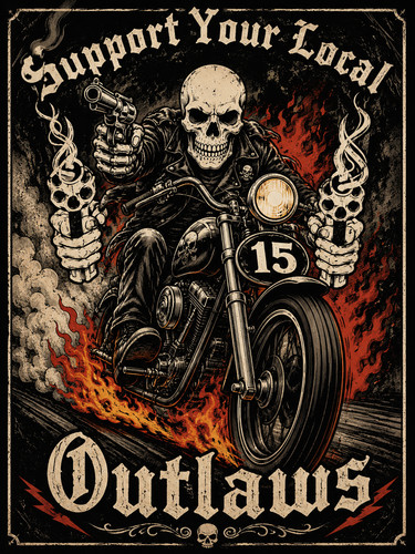 Support your local outlaws - outlaws, mc