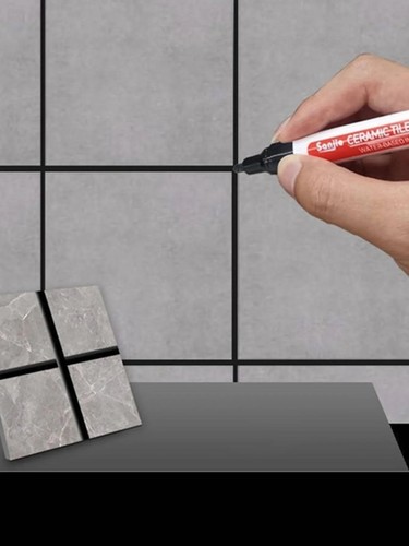 Waterproof grout pen - waterproof,