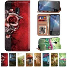 Phone Leather Stand Cover Case