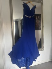 Pia Michi Dress Size 16 royal Blue BNWT