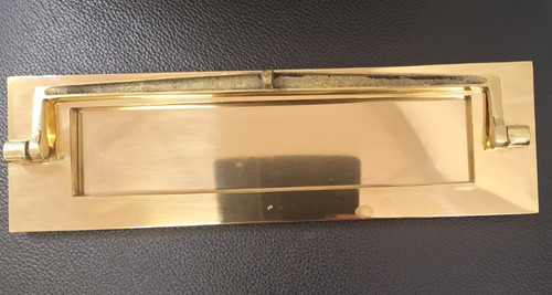 Victorian letter plate x - 10",