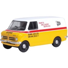 Oxford Diecast 1:76 Scale Gunn JCB Bedford CF Model Van OO Gauge 76CFV001