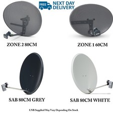 Zone 1 & 2 60 / 80cm Satellite