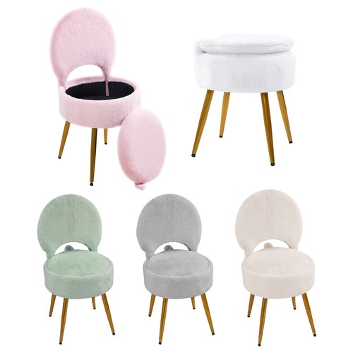 Faux rabbit fur - rabbit, stool