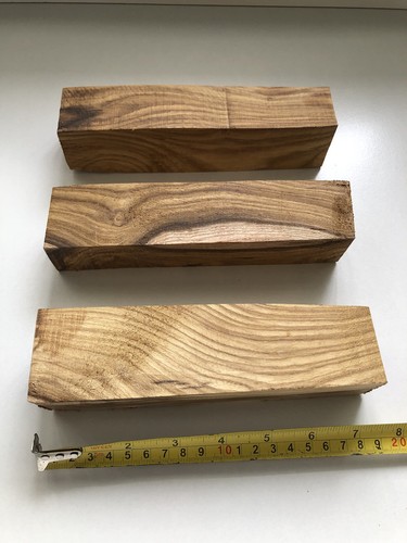 Laburnum wood turning - 3x,