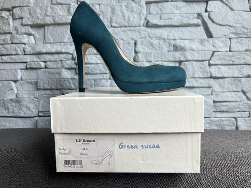 New bennett green suede - green,