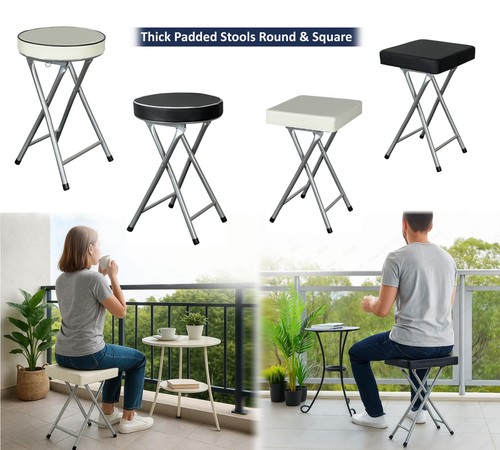 Folding stool soft thick - folding,