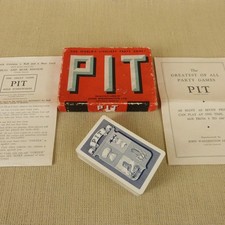 Vintage Pit Card Trading Game