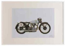 NSU 500SS 1931 A3 framed