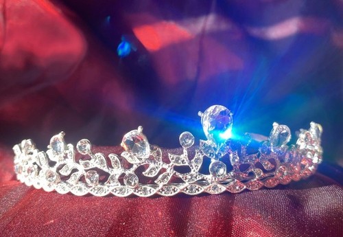 Tiara wedding elegant silver - tiara,