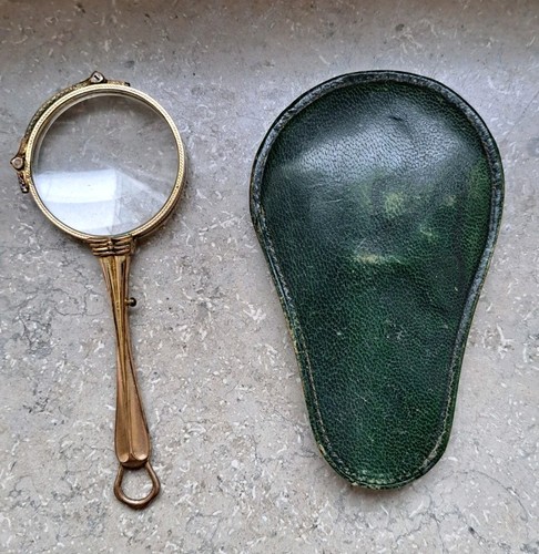 Antique folding lorgnette - antique,