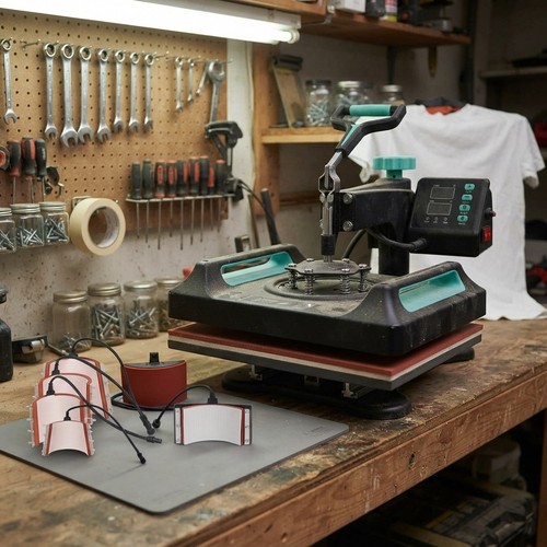 Heat press machine 1 - press,