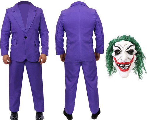 Purple suit halloween costume - purple,