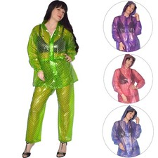 Soft Vinyl Rain Suit With
