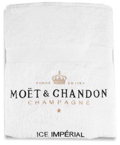 Moet ice imperial beach towel