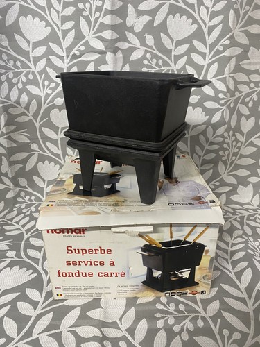 Vintage cast iron enamel nomar - vintage,