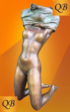 ART DECO BRONZE FIGURE NUDE