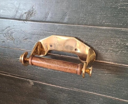 Rustic toilet roll holder - rustic,