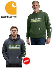 Carhartt Loose Fit Midweight Hooded Shamrock Graphic Sweatshirt Hoodie
