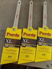 (3) NEW 21/2”  Purdy XL Dale