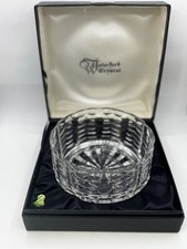 Waterford Crystal “Bow Tie” Fruit/Salad Bowl Boxed 18cm Hand Cut Crystal Z5C5
