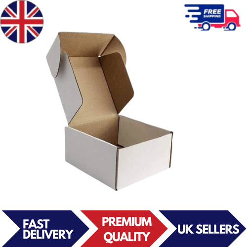 Small parcel boxes white - small,