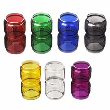 3x TFV12 Prince Glass Wide / Fat boy Tank  in various colours 24 x 25 mm