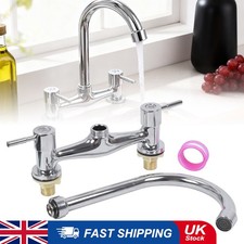 Modern Dual Lever Chrome