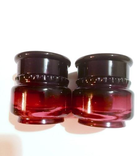Vintage cranberry glass - cranberry,