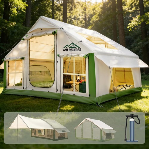 Inflatable tent with skylight - inflatable,